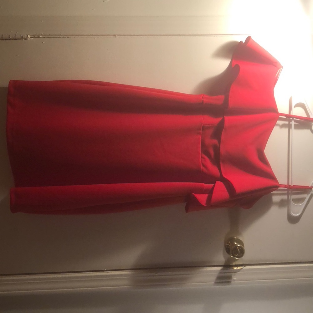 Ruby Red cocktail dress